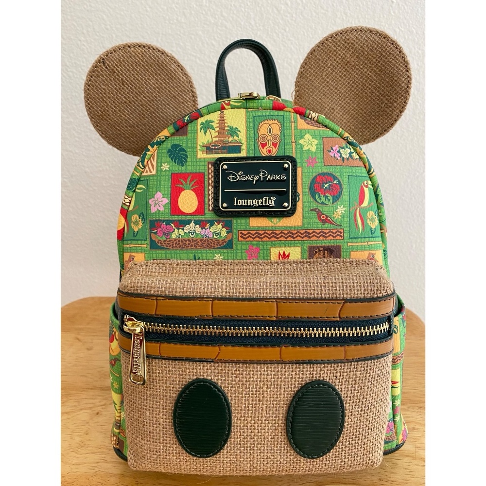 Mickey Mouse: Enchanted Tiki Room Loungefly Mini Backpack
